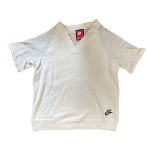 Nike Tech Knit Sport Casual V Neck Top